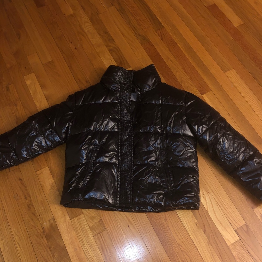 ASOS black puffer jacket